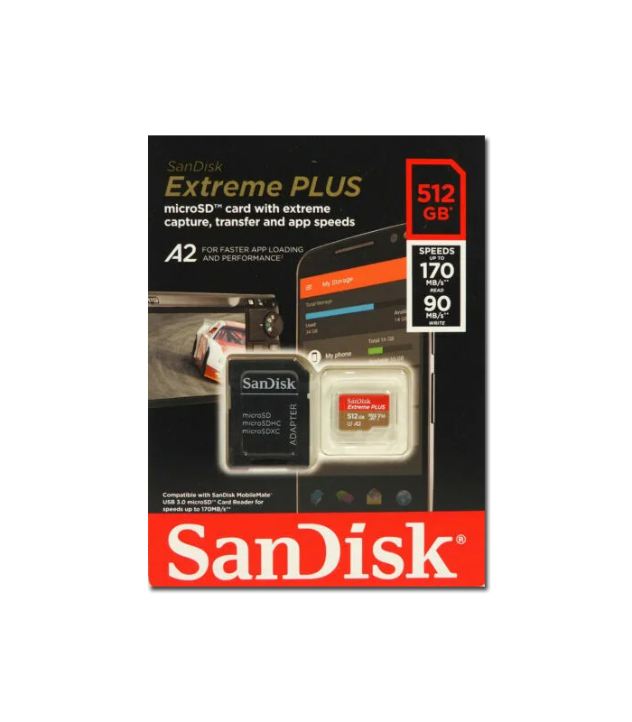 Sandisk extreme Plus 512GB