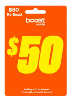 30 day $50 Unlimited Calls, Text, and 40GB Data Boost Mobile ON NEW NETWORK (NON REFUNDABLE)